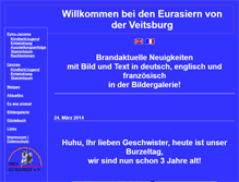 Tablet Screenshot of eurasier-veitsburg.de